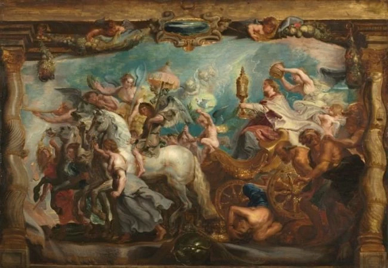 Il trionfo della Chiesa - Cleveland Museum of Art
